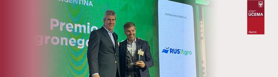 Javier Goñi, Alumni UCEMA, reconocido en el XII Fórum Nacional de Agronegocios de LIDE Argentina