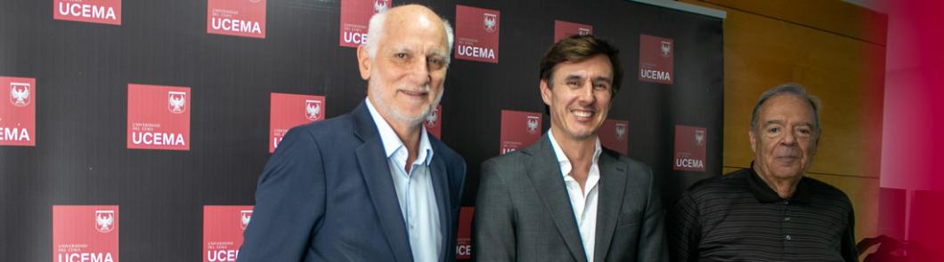 Antonio Marín, Roberto García Moritán y Roque Fernández