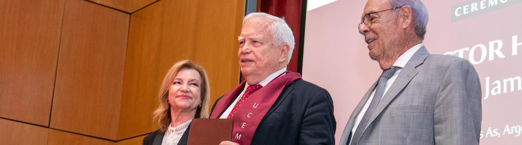 Carola Pessino, James Heckman y Roque Fernández
